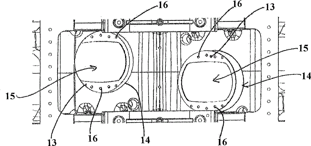 Internal combustion engine, and protection device for cylinder liner of internal combustion engine