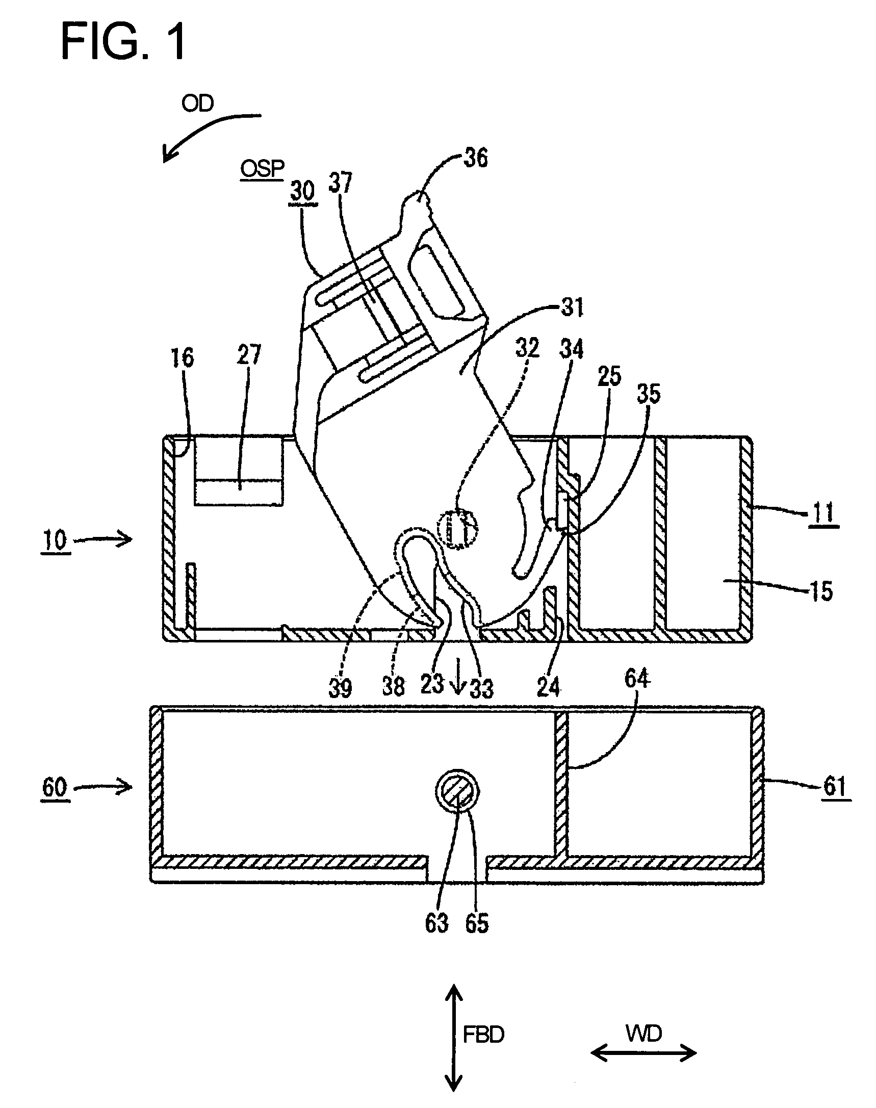 Connector, connector assembly and assembling method
