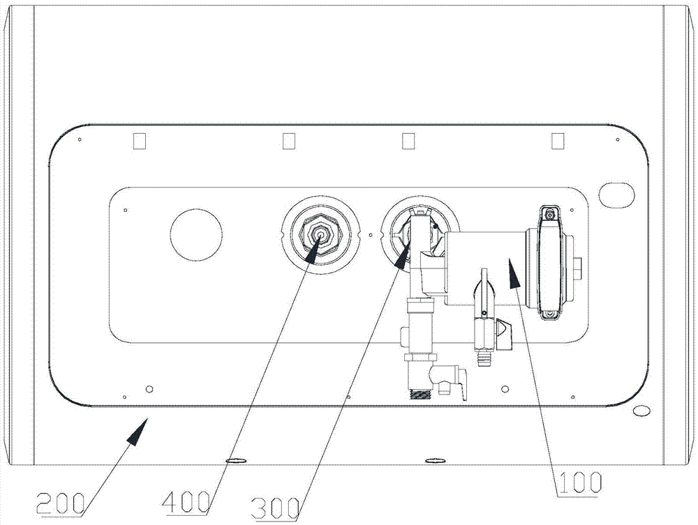 Self-cleaning inlet water filtering apparatus of water heater and water heater