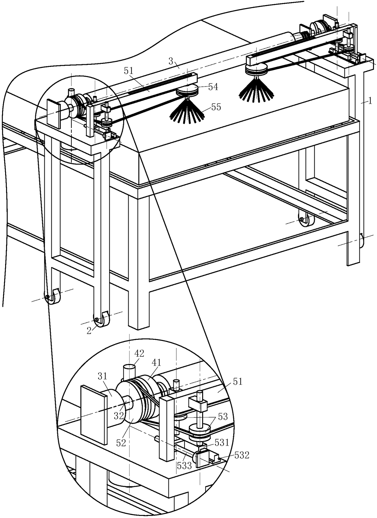 Surface treatment platform for gray ink cast iron parts