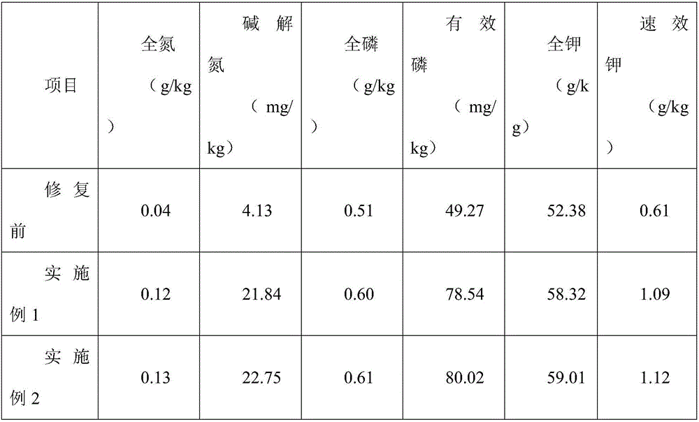 Cadmium polluted soil repairing agent as well as preparation method and application thereof