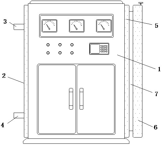 Combined PGL type low-voltage power distribution cabinet