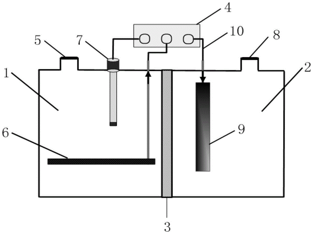 Device and method for removing polychlorinated biphenyls in sediment by using microbial electrolytic cell