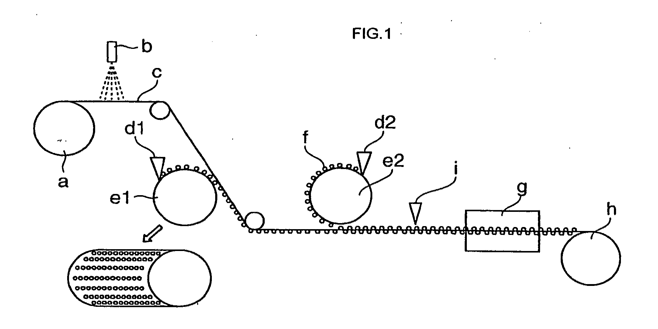 Absorbent composite material and method for manufacturing the same