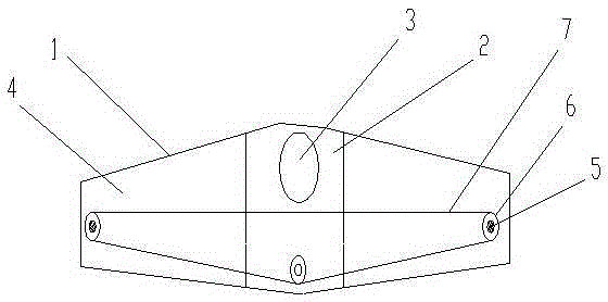 Automobile valve rocker embedded with tension pulleys