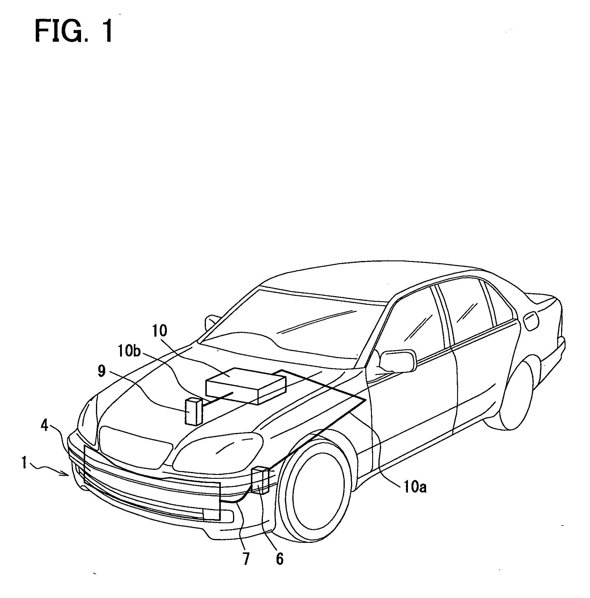 Obstacle discrimination device for vehicle
