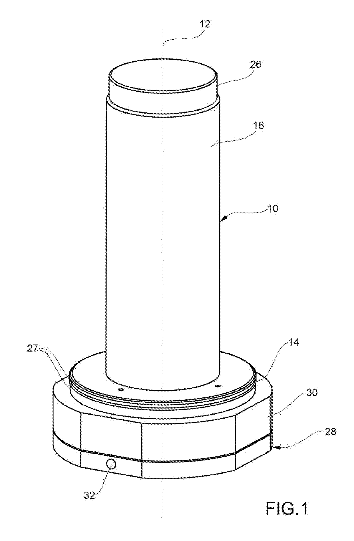 Process for over-moulding an outer stator