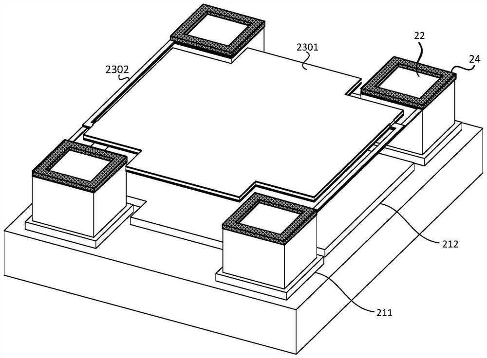 Infrared detector pixel based on complementary metal oxide semiconductor (CMOS) process and infrared detector