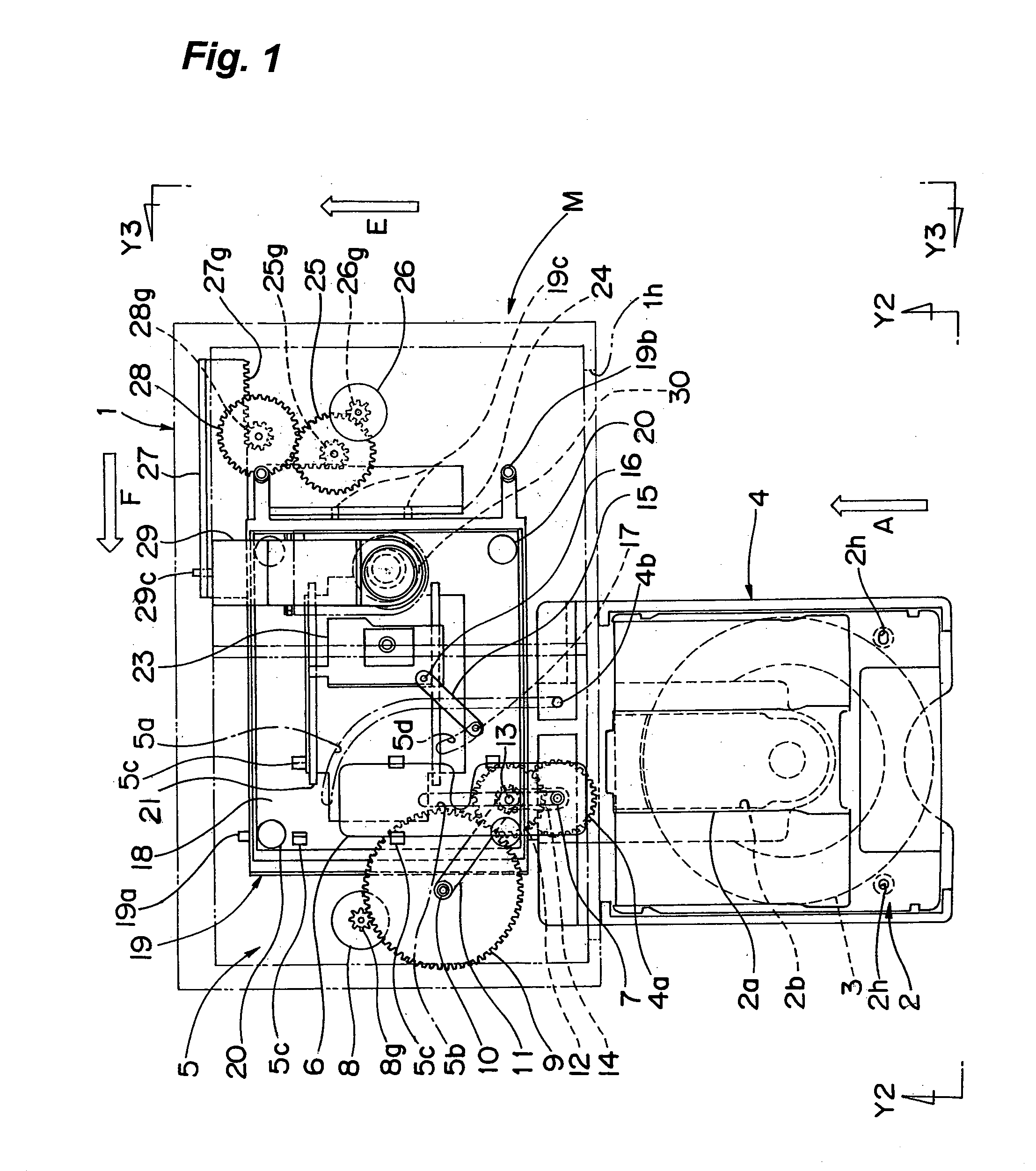 Disk conveying device and disk apparatus having the same