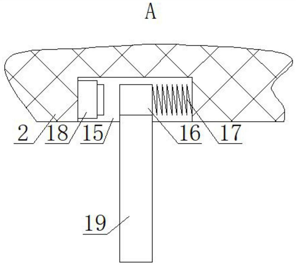 Automatic retraction device for movable furniture parts