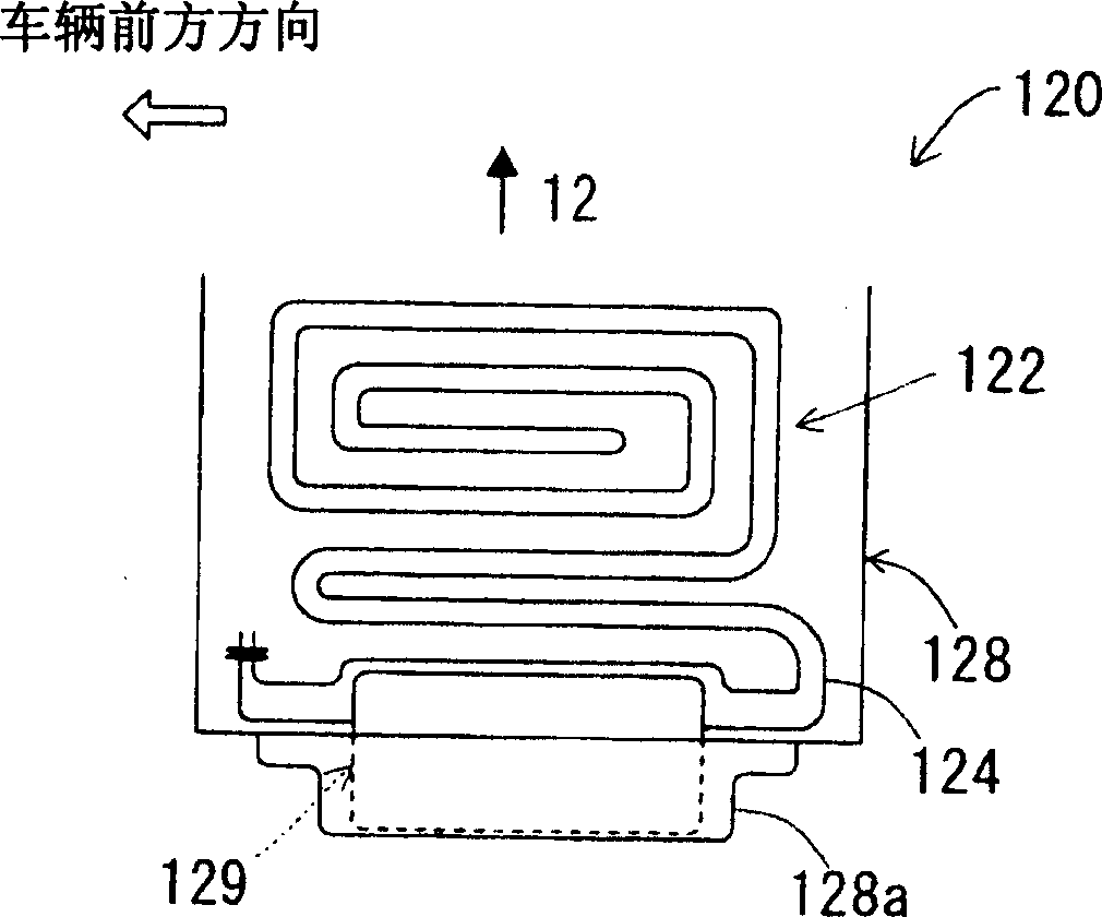Airbag apparatus motorcycle with airbag apparatus