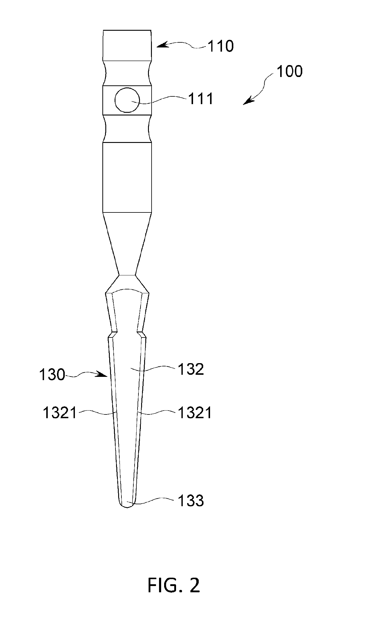 Non-incisional dental implant surgical method using guide pin