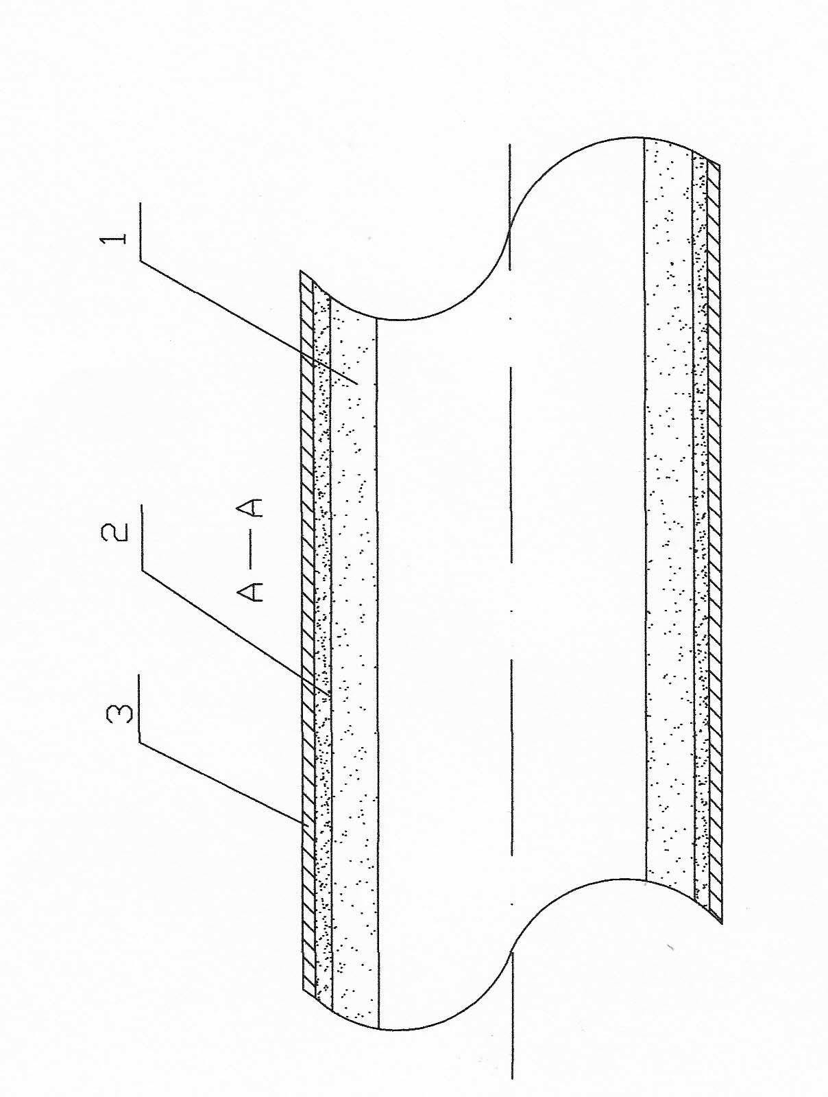 Radiation-proof, high-temperature-resistant and heat-insulating composite sleeve and preparation method thereof