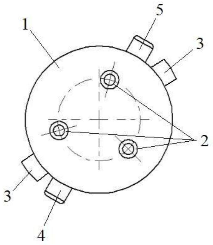 Metering pump head capable of being mounted and dismounted quickly