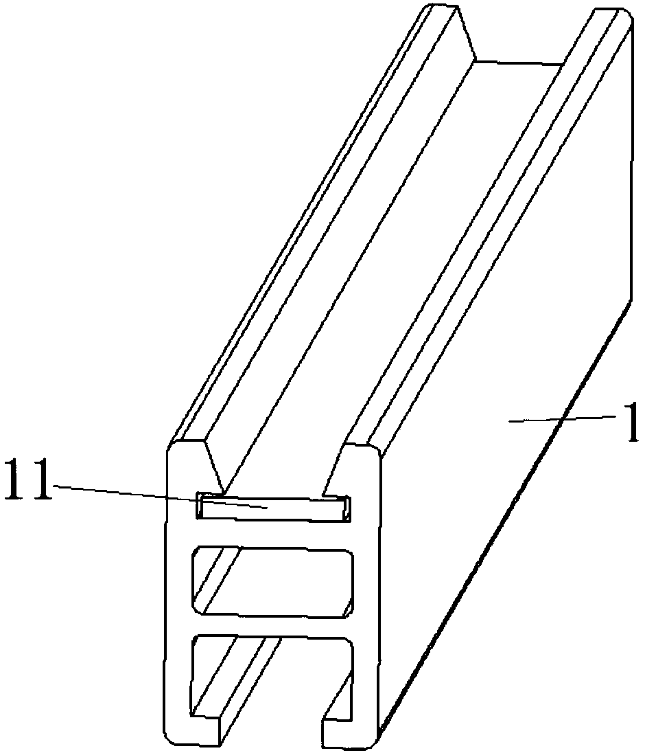 Aluminum bracket for lifting roller table conveyor