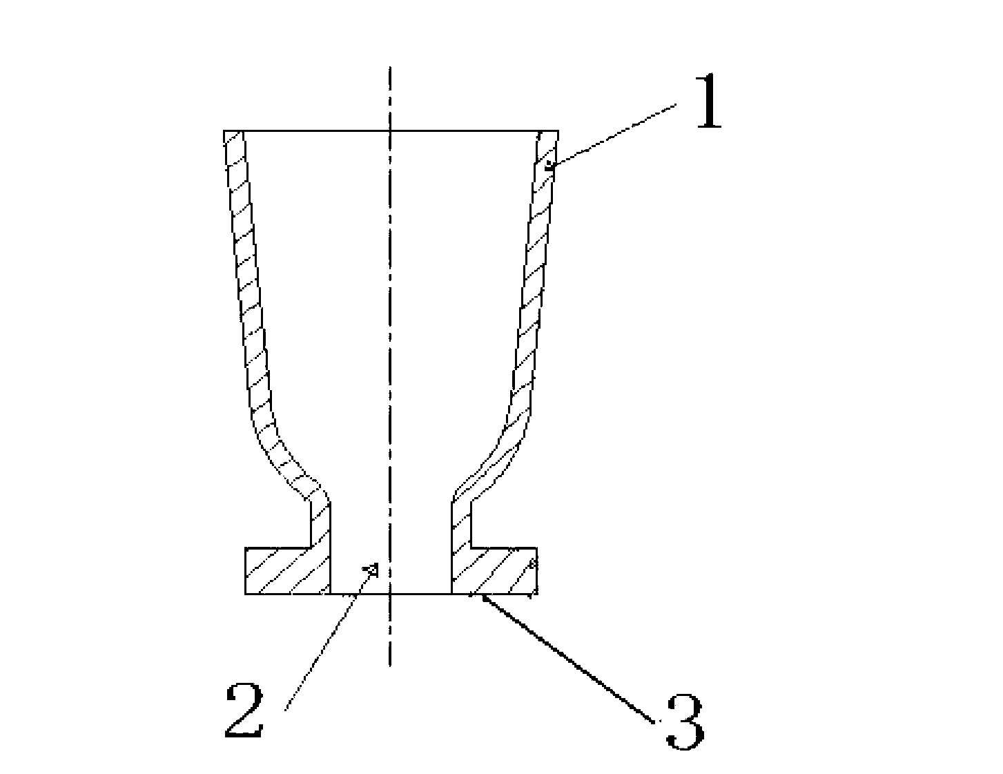 Glass and press forming and drilling method thereof