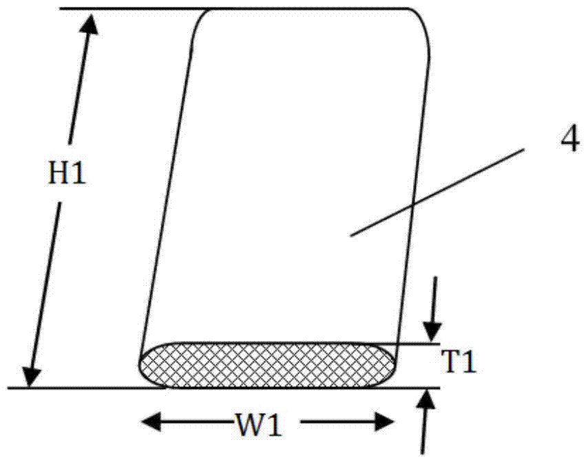 A kind of square lithium-ion battery wound electric core and manufacturing method thereof