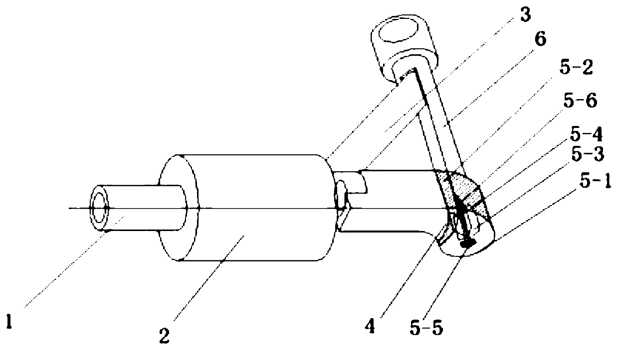 Low-pressure rotational flow bubble type nozzle