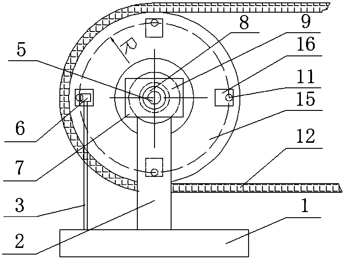 A device and method for fault diagnosis of belt drive rollers