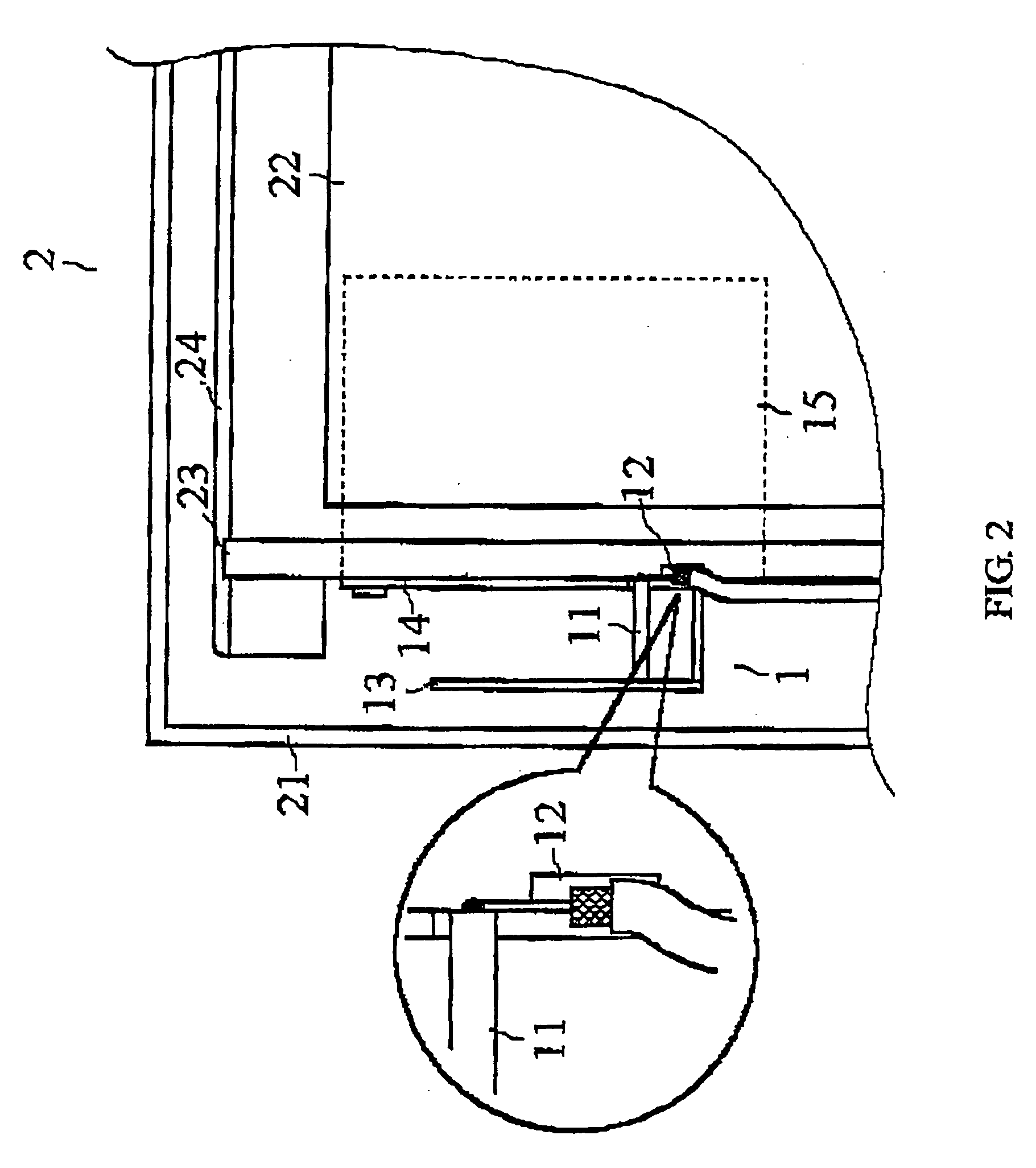 Computer with an embedded antenna