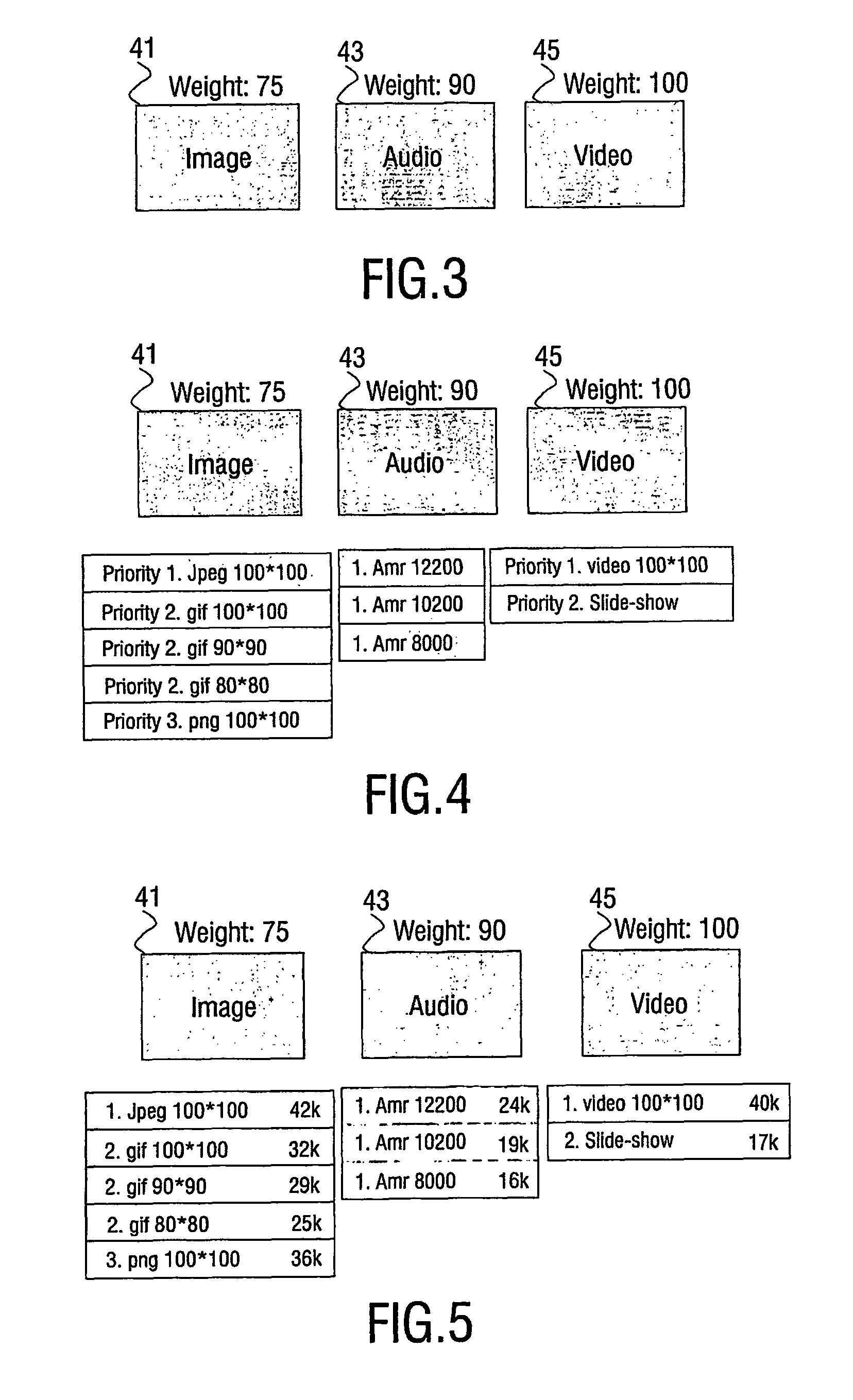 Method and electronic device for reducing size of an electronic collection of media elements