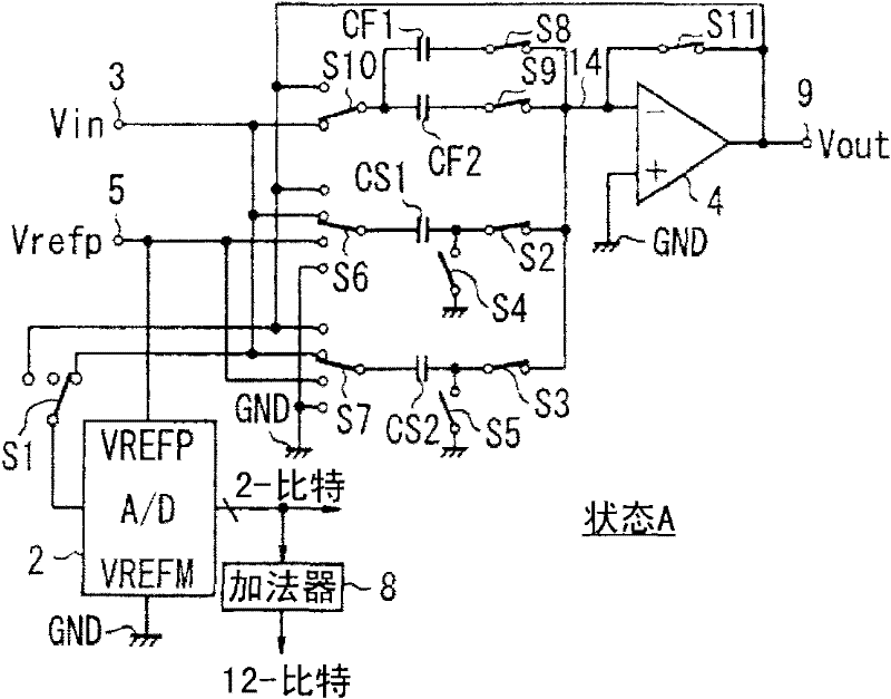 a/d converter and signal processing unit