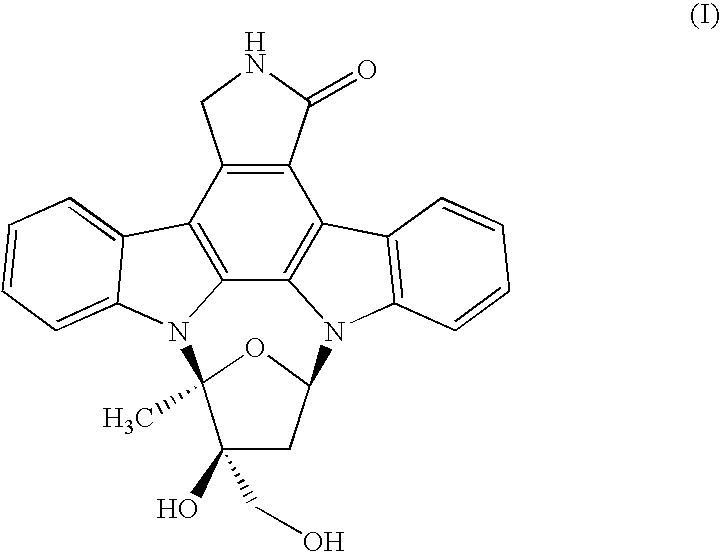 Process to make lestaurtinib