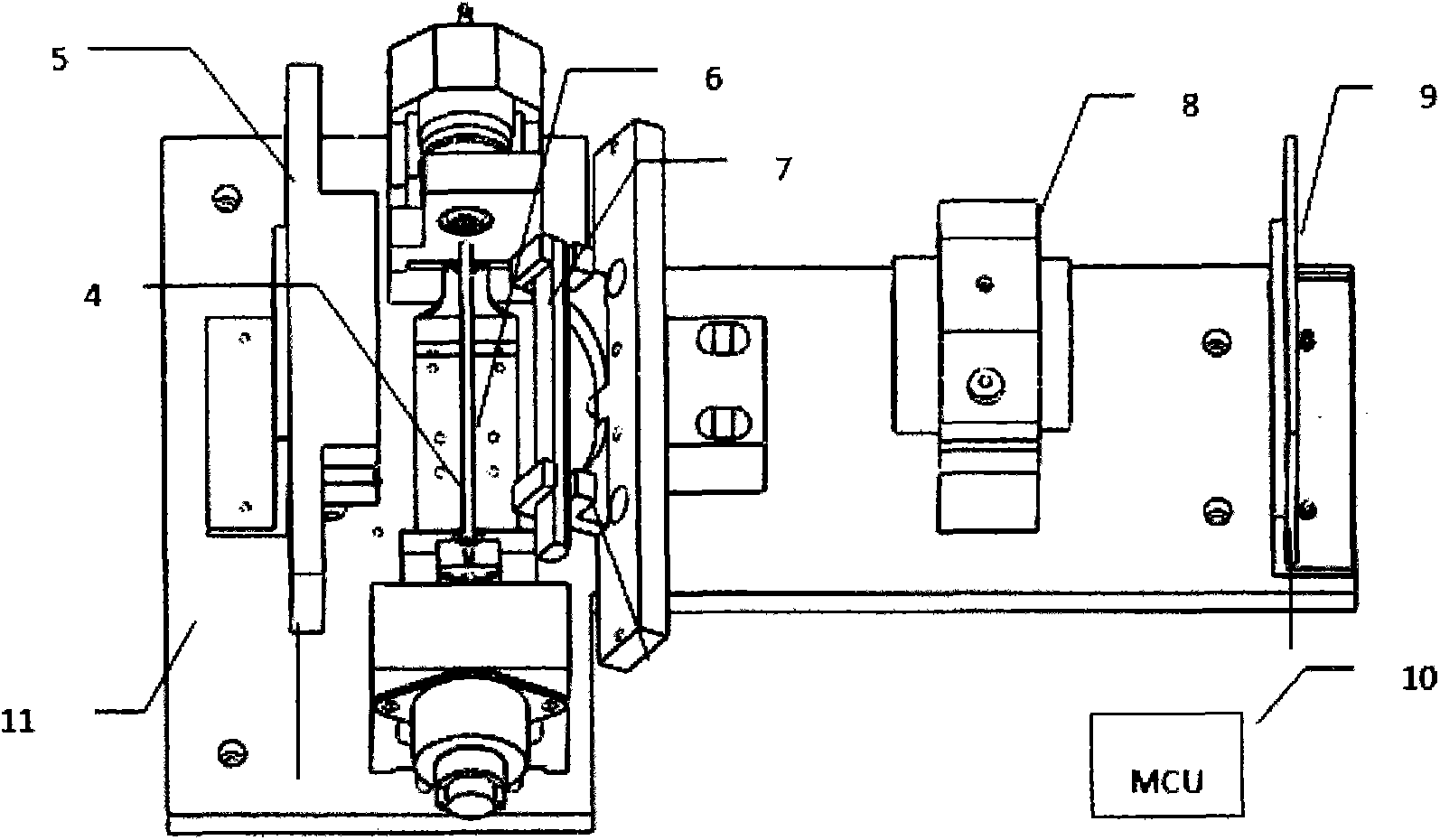 Master control data processing system of dry type blood cell analyzing apparatus