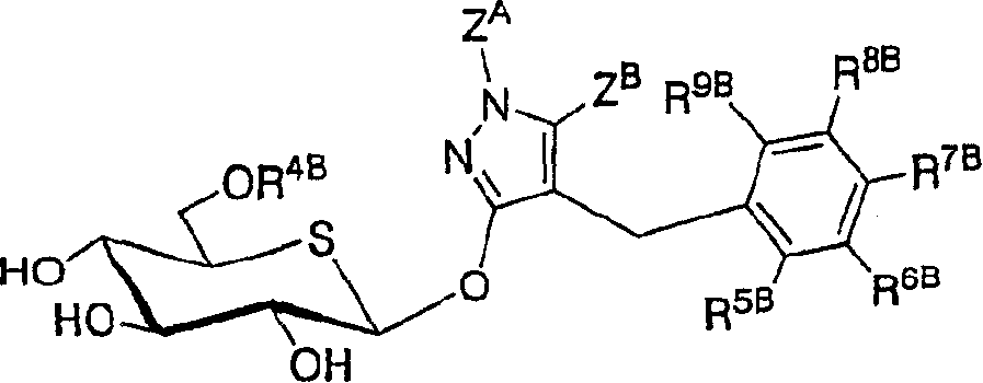 Heteroaryl 5-thio-beta-d-glucopyranoside derivatives and remedies for diabetes containing the same