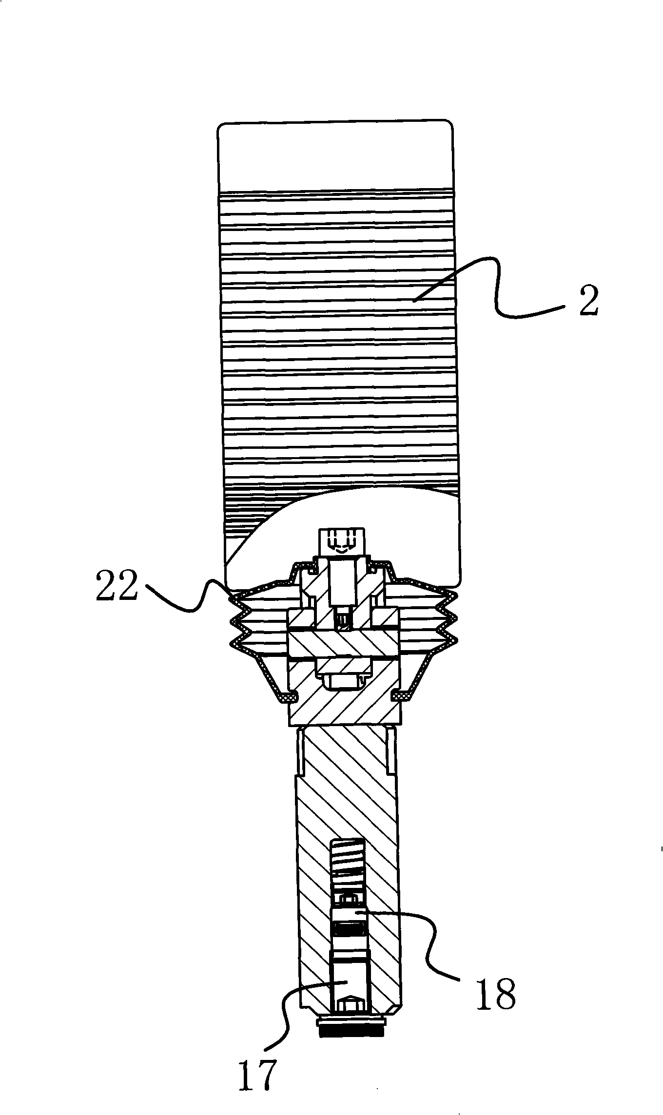 Feet pilot valve