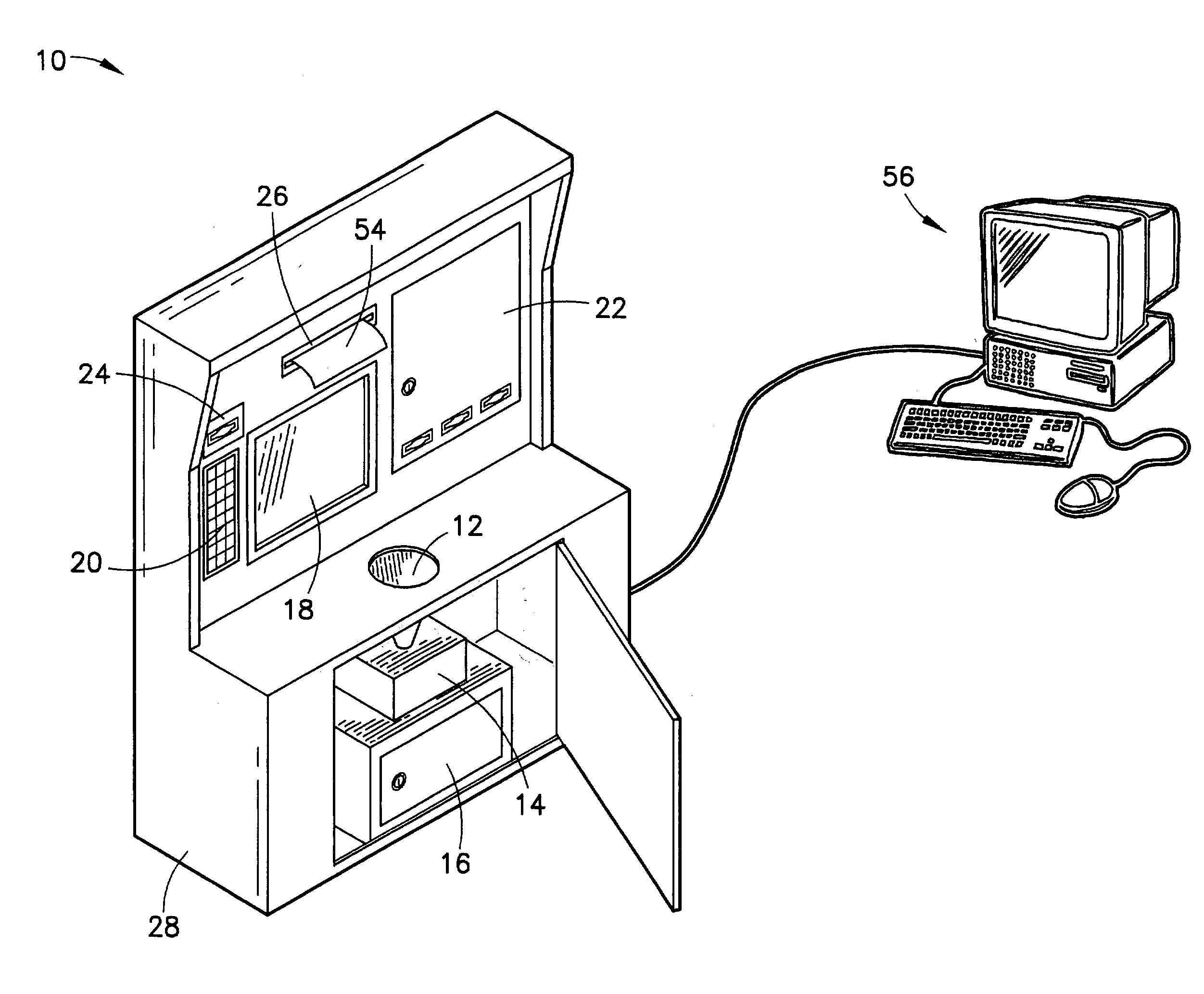 Method of exchanging coins involving non-cash exchange options