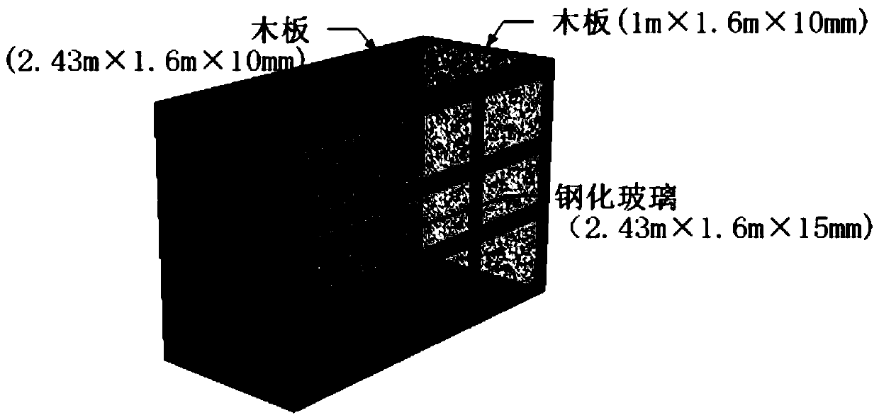 Reverse-bag type building slag geobag retaining wall, construction method and application