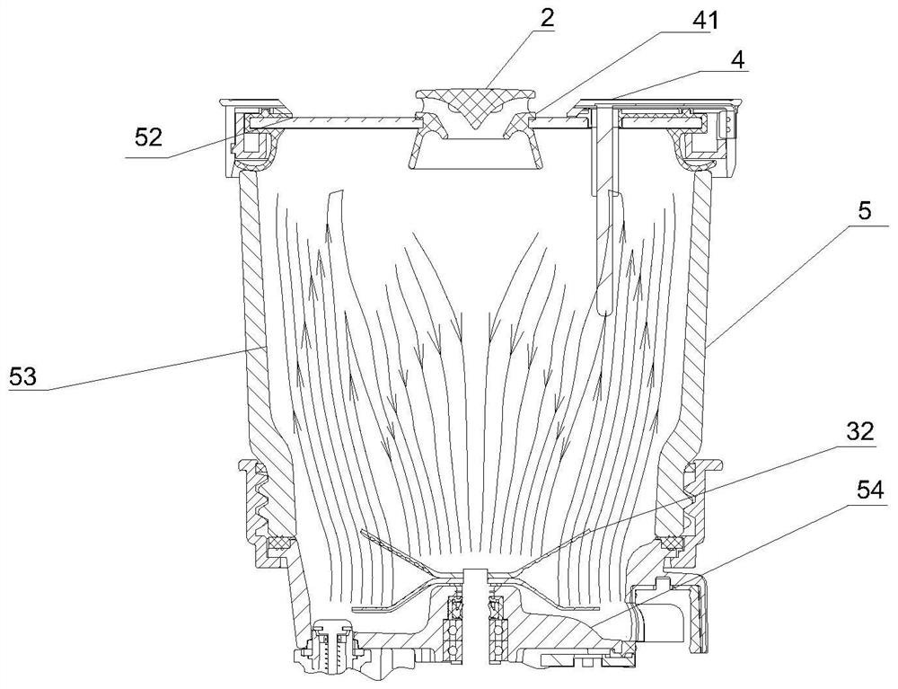 A nearly airtight food processor