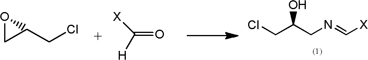 Intermediate for preparing linezolid and preparation method thereof