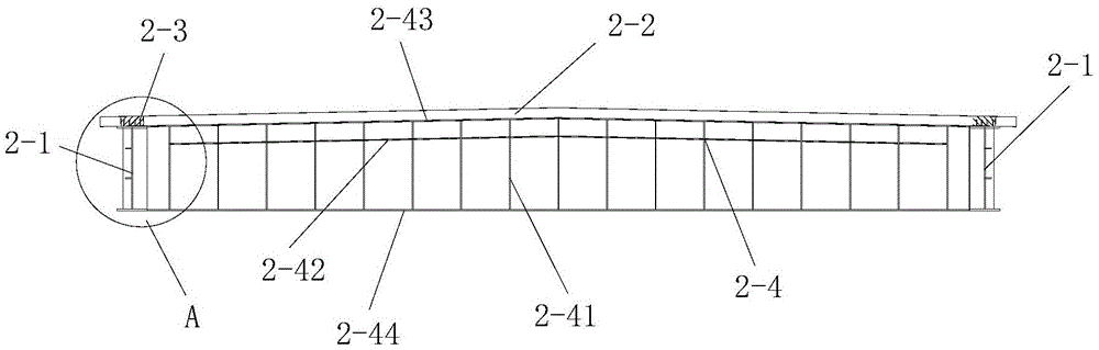 A cable-stayed bridge system with twin towers and composite girders and its construction method