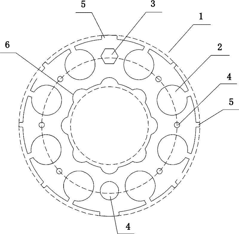 Rotor sheet used for servo motor