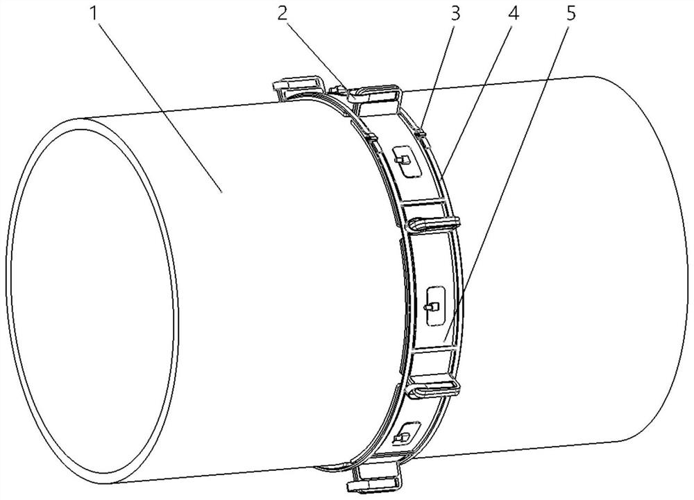 A Quickly Replaceable Combined Magnetostrictive Guided Wave Phased Array Transducer