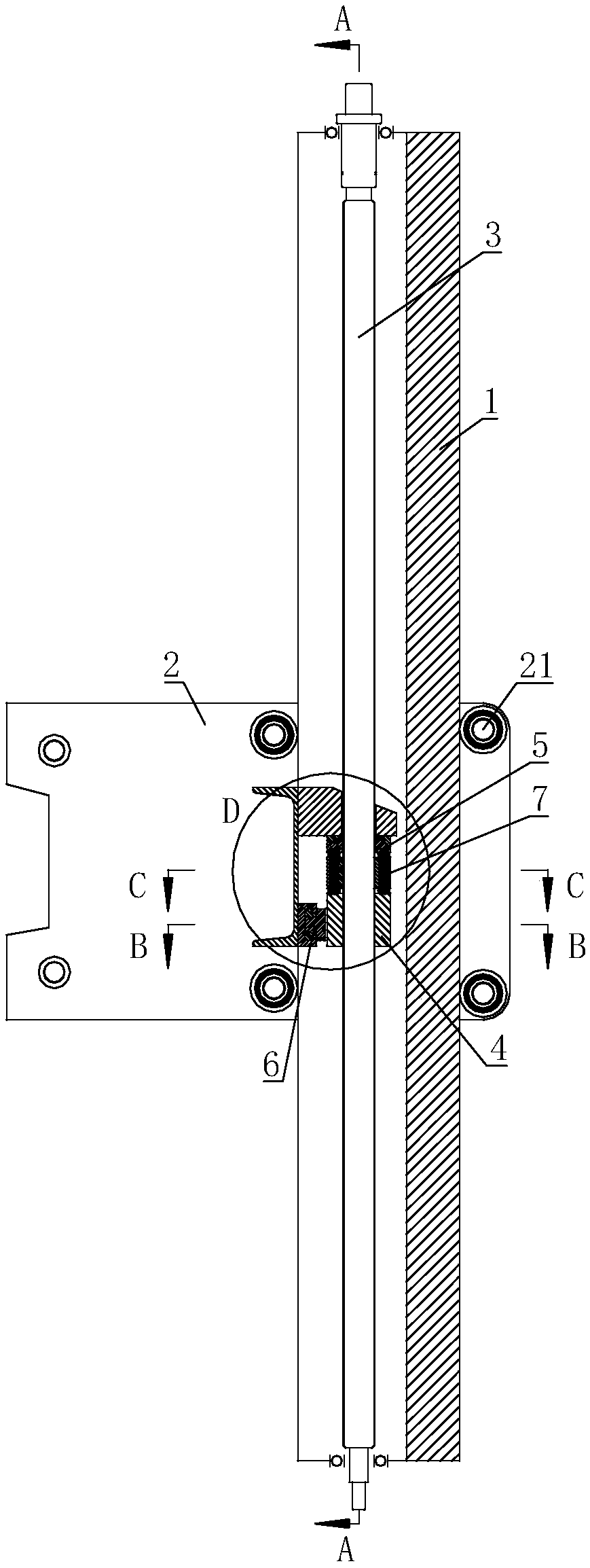 Self-aligning safety spiral lifting device