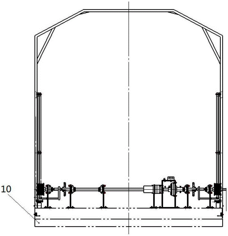 Electric telescopic tent for vehicle
