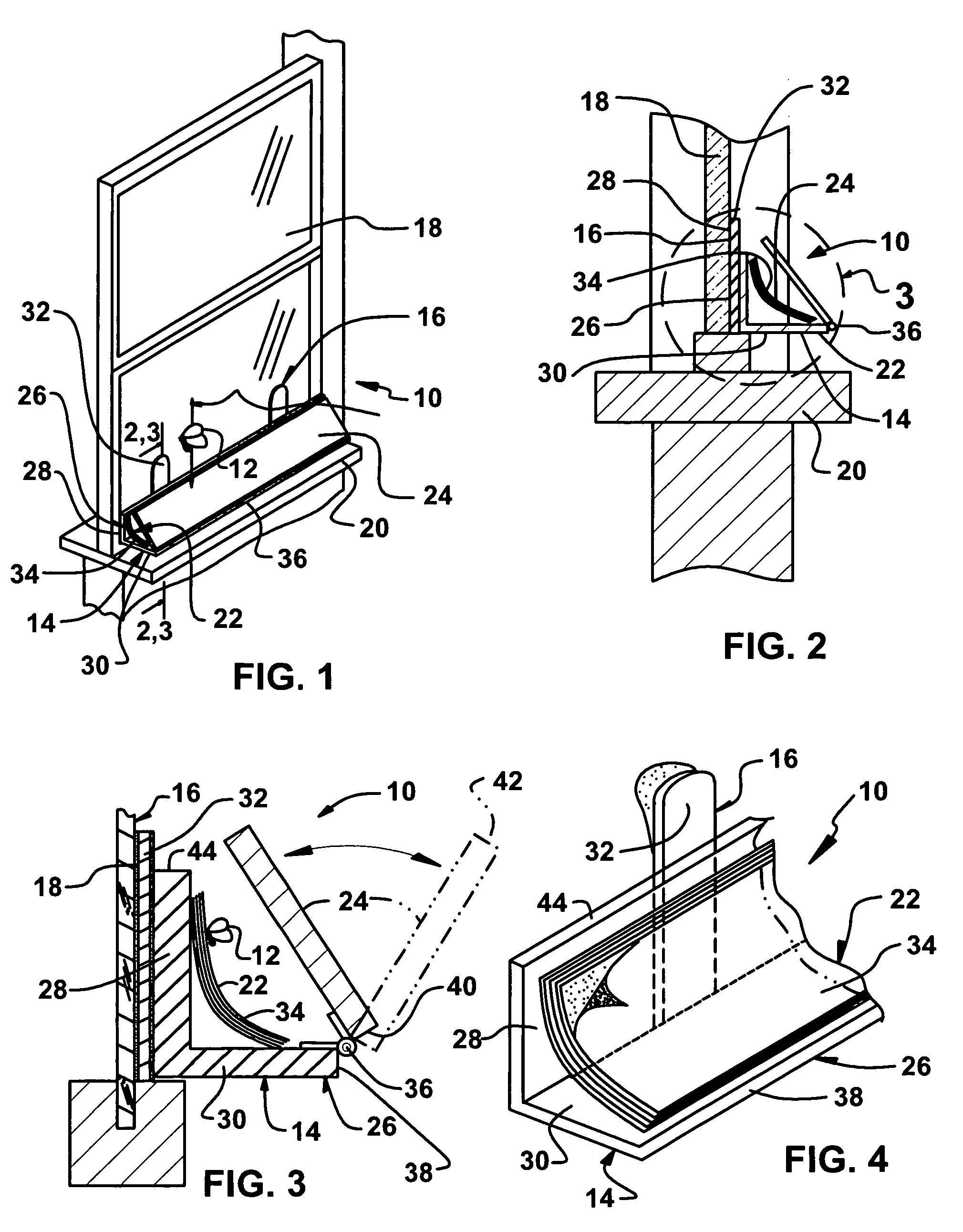 Device for trapping flies