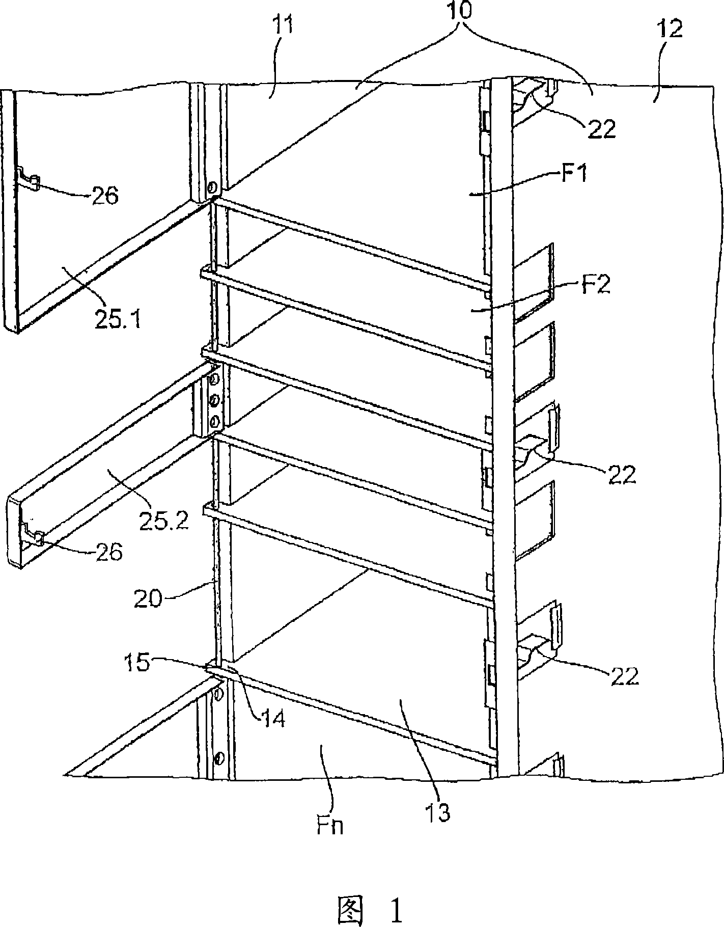 Cabinet with multi-compartment cabinet body