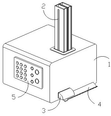 Device for marking histological embedding box