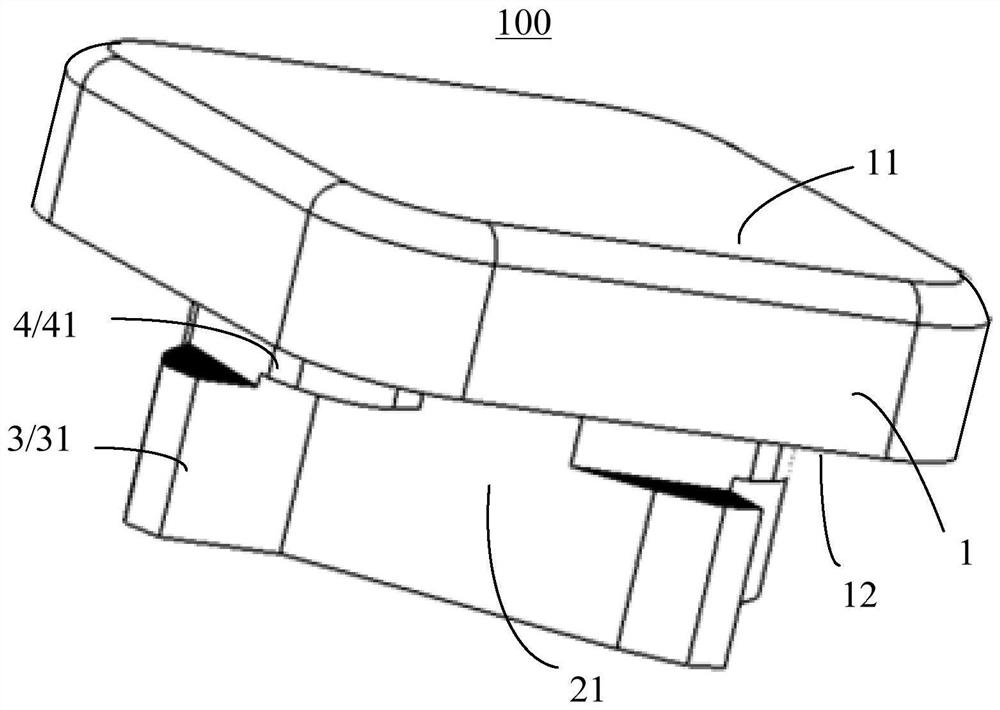 Rotary mounting seat, fixing structure of auxiliary instrument board and automobile