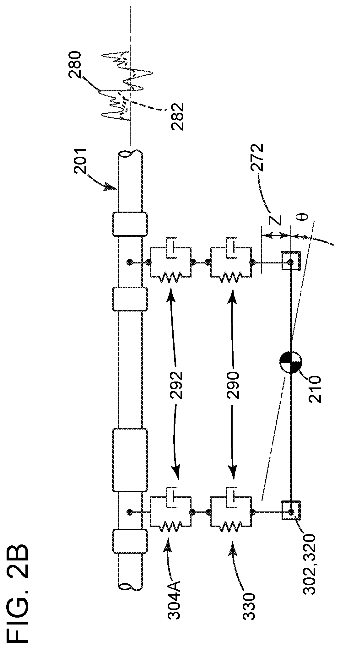 Vibration damping of an ancillary device attached to a marine streamer and method