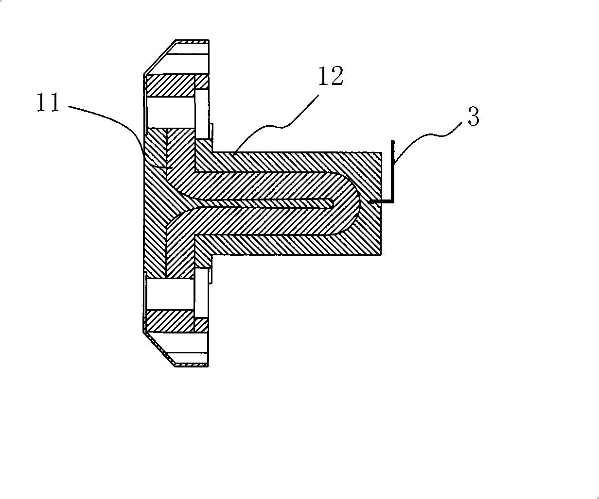Automobile gearbox shifting fork structure and floating replaceable shifting block thereof