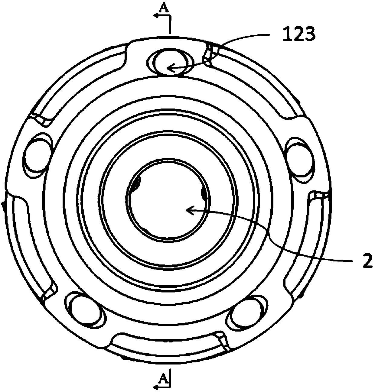 Jet flow drill bit with variable chip groove