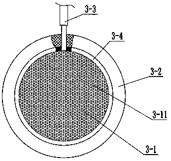 Waste processing device based on two-sided micro-duct dielectric barrier discharge