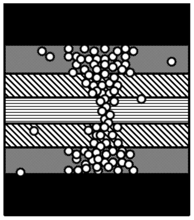 Memristor for realizing shaping and positioning of conductive filament channel