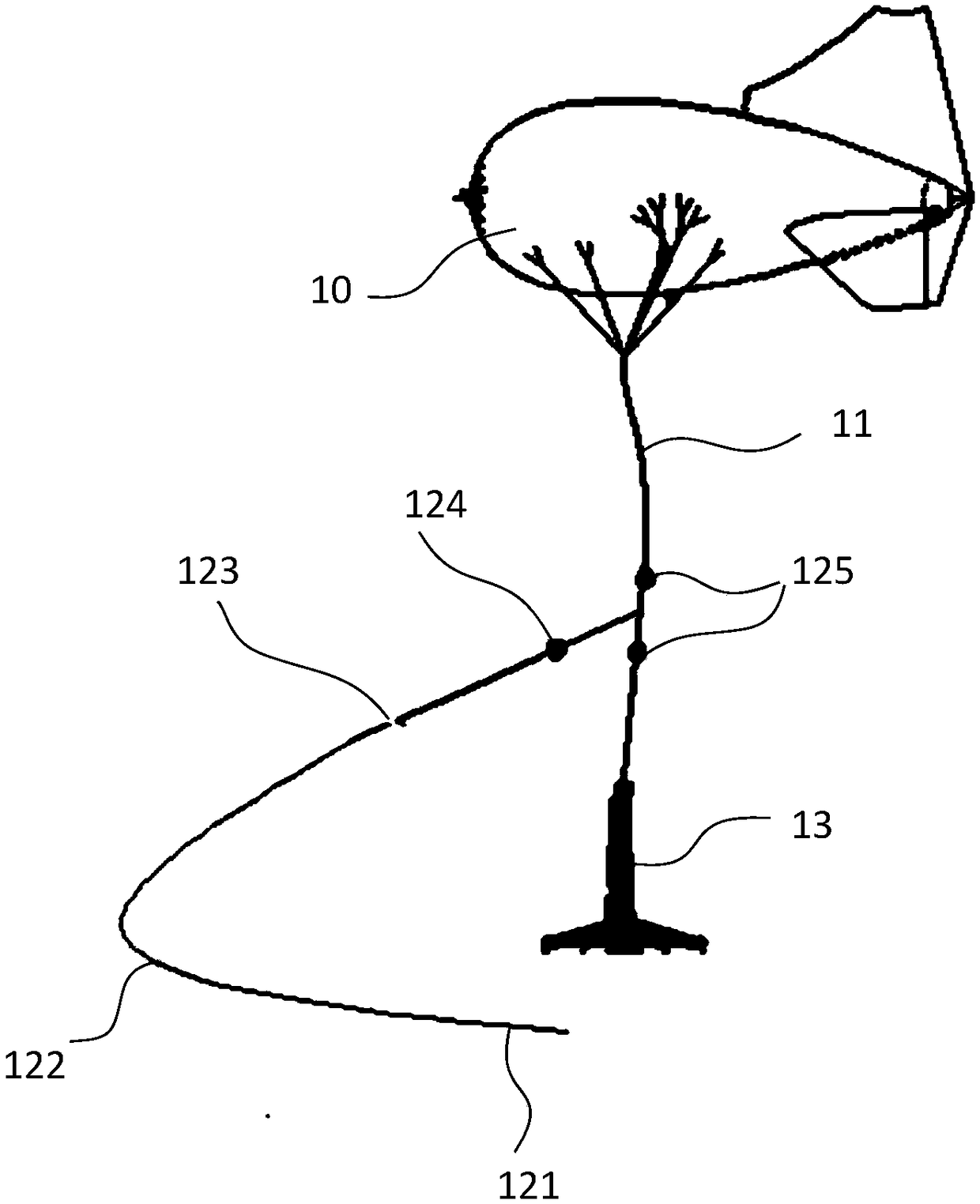 A small unmanned aerial vehicle deployment method based on tethered balloons