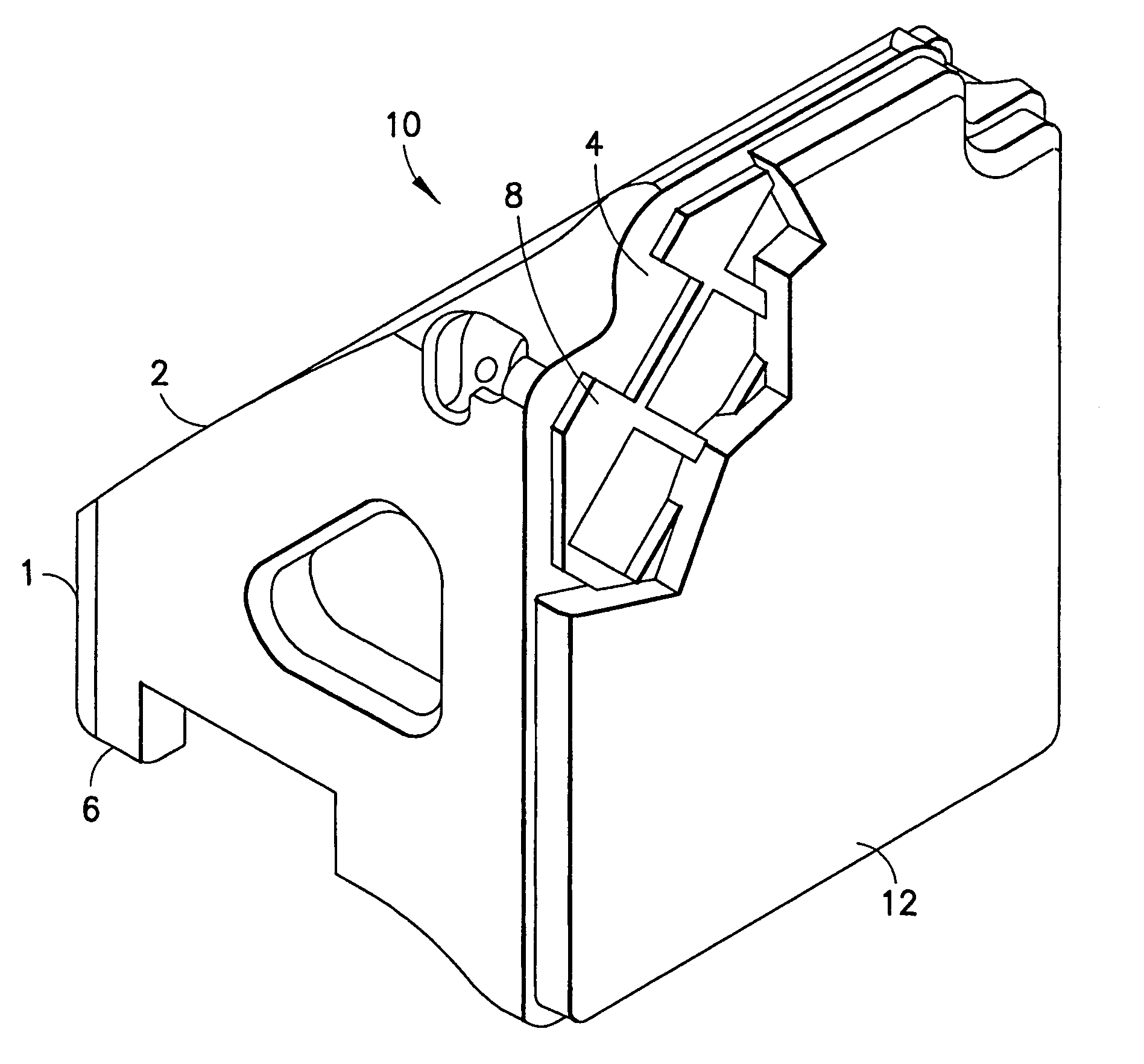 Friction wedge with mechanical bonding matrix augmented composition liner material